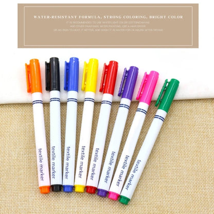 Fabric Markers Pens Set,Indelible-and Permanent Fabric Paint Textile Marker Pen