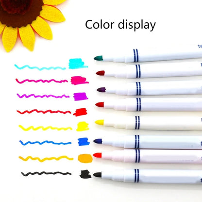 Fabric Markers Pens Set,Indelible-and Permanent Fabric Paint Textile Marker Pen